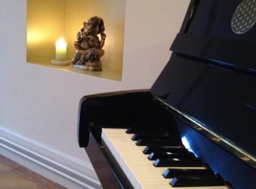 Foto Klavier Piano Meditation